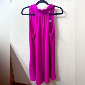 Belle by Badgley Mischka fushia flowy dress Size 6